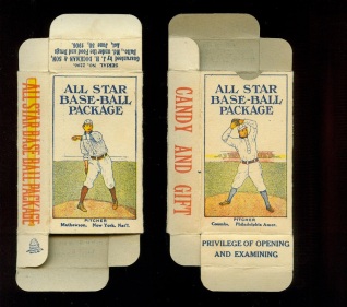 1910 All Star Baseball Boxes