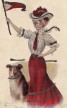 Archie Gunn National Art Mascot Postcard