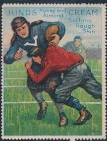 1915 Hinds Stamp Football
