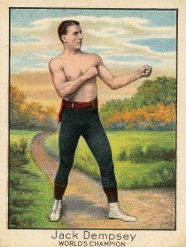 jack dempsey t220 boxing card